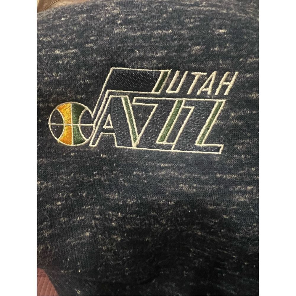 Men's G-III Sports by Carl Banks Heathered Navy Utah Jazz Turning Sherpa Lined F